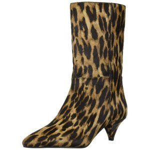 Vince Camuto Rastel 3 Leopard Print Mid-Calf Boots